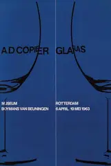 Total Design, A.D. Copier Glas, 1963, poster