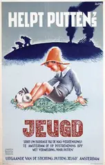 Henk Kabos, Helpt Putten's Jeugd, 1945, poster