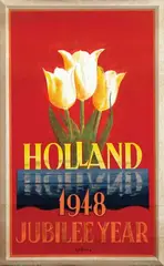 Joop Sjollema, Holland Jubilee Year, 1948, poster