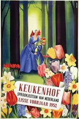 Guus Hens, Keukenhof Lisse, 1951, poster