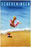 Jan Lavies, Scheveningen holland, poster