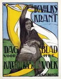 Adrianus v.d. Plas, De Volkskrant Dagblad voor het Katholieke Volk, 1923, poster