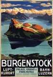 Otto Landolt, Bürgenstock, 1938, poster