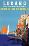 Daniele Buzzi, Lugano Swissair, 1952, poster