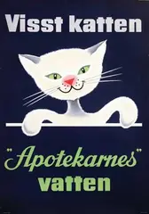 Per Hellman, Visst katten, 1953, poster