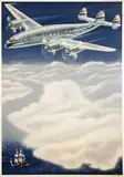 Paulus Casper Erkelens, before text, (KLM The Flying Dutchman), 1946, poster