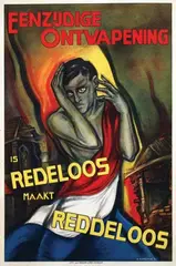 Dolly Rudeman, Eenzijdige Ontwapening, 1930, poster