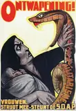 Willem Pappenhuijzen, Ontwapening! Vrouwen, strijdt mee-steunt de S.D.A.P., 1929, poster