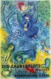 Marc Chagall, Die Zauberflöte Mozart, 1967, poster