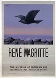 The Museum of Modern Art René Magritte by René Magritte, 1965, poster, sold Nov 2014
