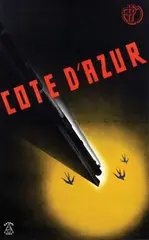 Cote d'Azur by Munetsugu Satomi, 1934, poster, sold Nov 2014