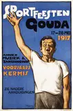 Jan Willem Sluiter, Sportfeesten Gouda, 1917, poster