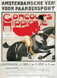 Louis Raemaekers, Amsterdamsche Verg. Voor Paardensport Concours Hippique, 1914, poster