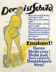 Robert L. Leonard, Der ist Schuld Der Hauptfeind ist England!, poster