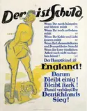 Robert L. Leonard, Der ist Schuld Der Hauptfeind ist England!, poster