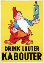 Hans G. Kresse, Drink louter Kabouter, 1952, poster