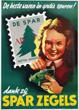 Frans Mettes, Spar Zegels, poster
