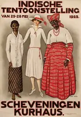 Jack Pencil, Indische Tentoonstelling Scheveningen Kurhaus, 1922, poster