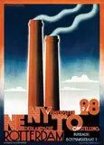 Cassandre, NENYTO Nederlandsche Nyverheids Tentoonstelling Rotterdam, 1928, poster