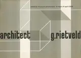 architect g. rietveld by Willem H. Crouwel, 1959, poster, sold Jun 2014