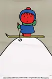 Dick Bruna, Pampers ski, 1974, poster