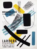 Berto Lardera, Berggruen et cie Lardera, 1954, poster