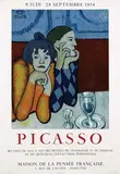 Maison de la Pensée Francaise Picasso by Pablo Picasso, 1954, poster, sold Jun 2014
