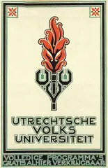C.J. de Haas, Utrechtse Volksuniversiteit, poster