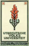 C.J. de Haas, Utrechtse Volksuniversiteit, poster