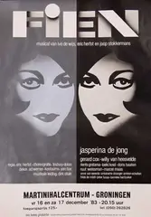 Fien Musical by Ad Werner, 1982, poster, sold Jun 2014