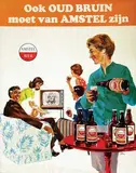 Antonin, Amstel Bier Ook oud bruin, poster