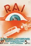 Jacobus F. Jansma, RAI Automobiel- en Motorrijwieltentoonstelling Amsterdam, poster
