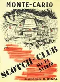 Scotch-Club Monte-Carlo by illegible signature, poster, sold Jun 2014