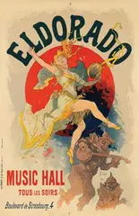 Julius Chéret, Eldorado Music Hall Tous les Soirs, 1894, poster