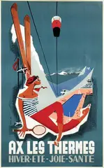 Robert Rey, Ax les Thermes, poster