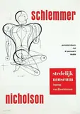 schlemmer nicholson by Willem Sandberg, 1954, poster, sold Jun 2014