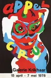 Karel Appel, Galerie Krikhaar appel, 1978, poster