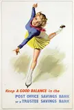 Le Bon, Keep A Good Balance in the Post Office Savings Bank, poster