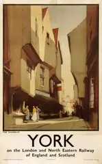 H. Tittensor, York The Shambles, 1939, poster