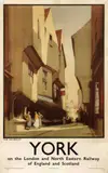 H. Tittensor, York The Shambles, 1939, poster