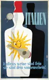 Lorenzo Martelli, Italien italiens weine sind fein, 1955, poster