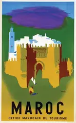 Jean Even, Maroc, poster