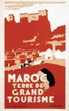 Robert A. Génicot, Maroc Terre de Grand Tourisme, poster