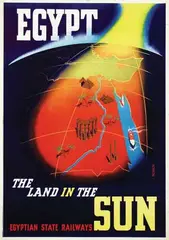 Horton, Egypt The land in the Sun, 1938, poster