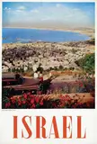 A. Goldman, Israel Haifa from Mount Carmel, poster