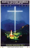 Jupp Wiertz, Germany welcomes You! Passion Play, 1934, poster