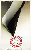Walter Schneider, Reklame Kongress München, 1949, poster
