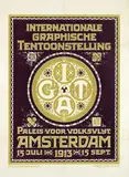 Cornelis Rol, Int. Graphische Tentoonstelling Amsterdam, 1913, poster
