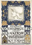 Hendrik Eshuys, Nat. Vaktentoonstelling van het Stukadoorsbedrijf Rotterdam, 1912, poster