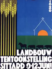 J. Wielders, Landbouw Tentoonstelling Sittard, 1928, poster